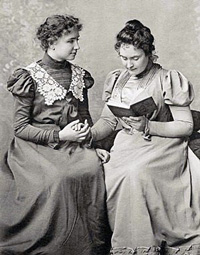 Helen Keller e Annie Sullivan